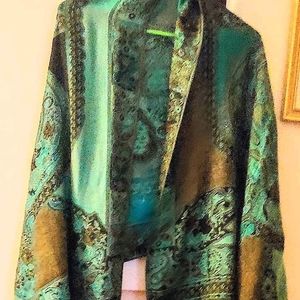 Multi-Colored silk blended Pashmina